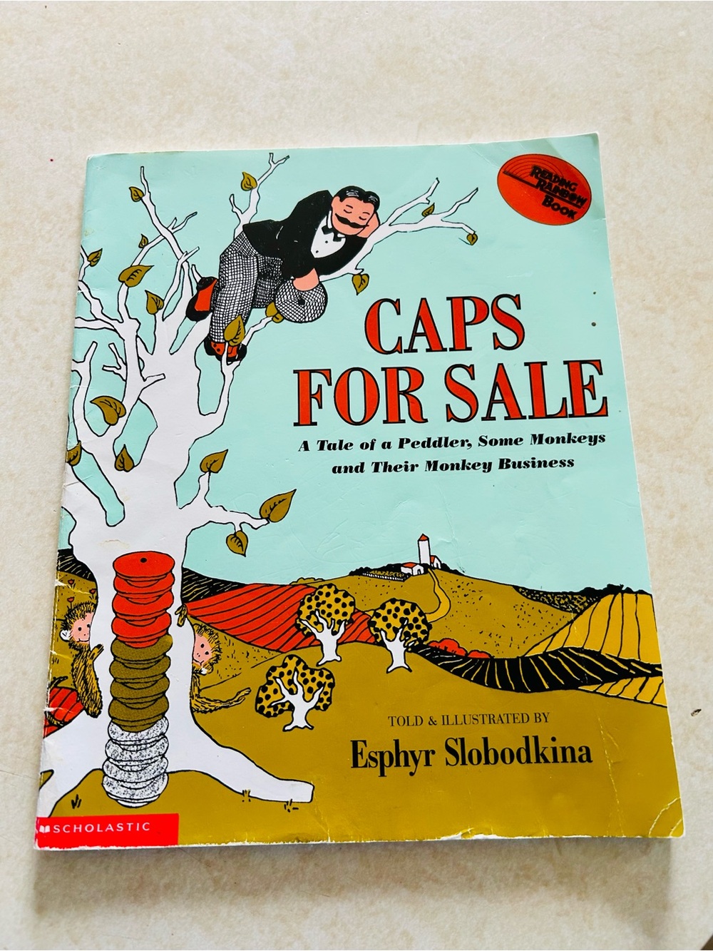 Scholastic Caps For Sale paperback book